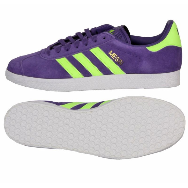 Adidas Gazelle Messi in IH8164 Lila Fußballschuhe violett