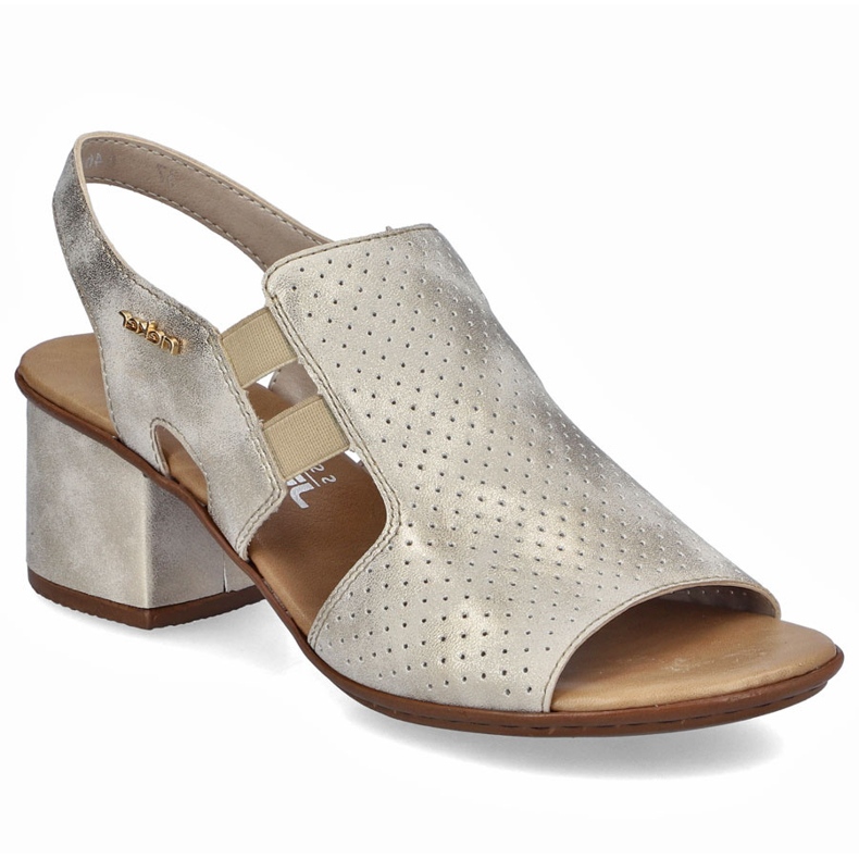 Damen-High Heels Sandalen Golden Rieker 64665-60