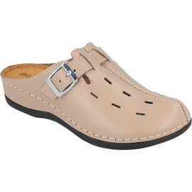 Dr.orto Befado Frauenleder -Hausschuhe PU 179d008 Beige