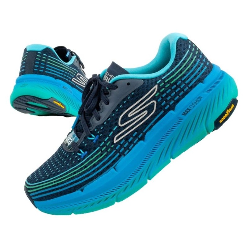 Laufschuhe Skechers Max Dämpfung 220835/NVBL blau