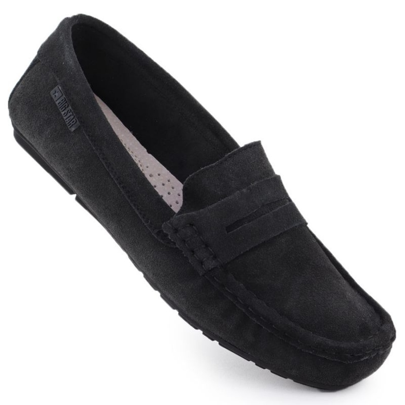 Big Star von Women RR274948 Frauenmoccasins schwarz