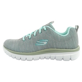 SKECHERS GEMEINE TRISTED FORTUNE SHOCS 12614/Gymn grau