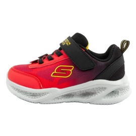 Skechers S Lights-Metteor 401495n/RDBK-Schuhe rot