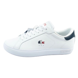 Lacoste powercourt 125 1 SMA 749SMA0080407 Schuhe weiß