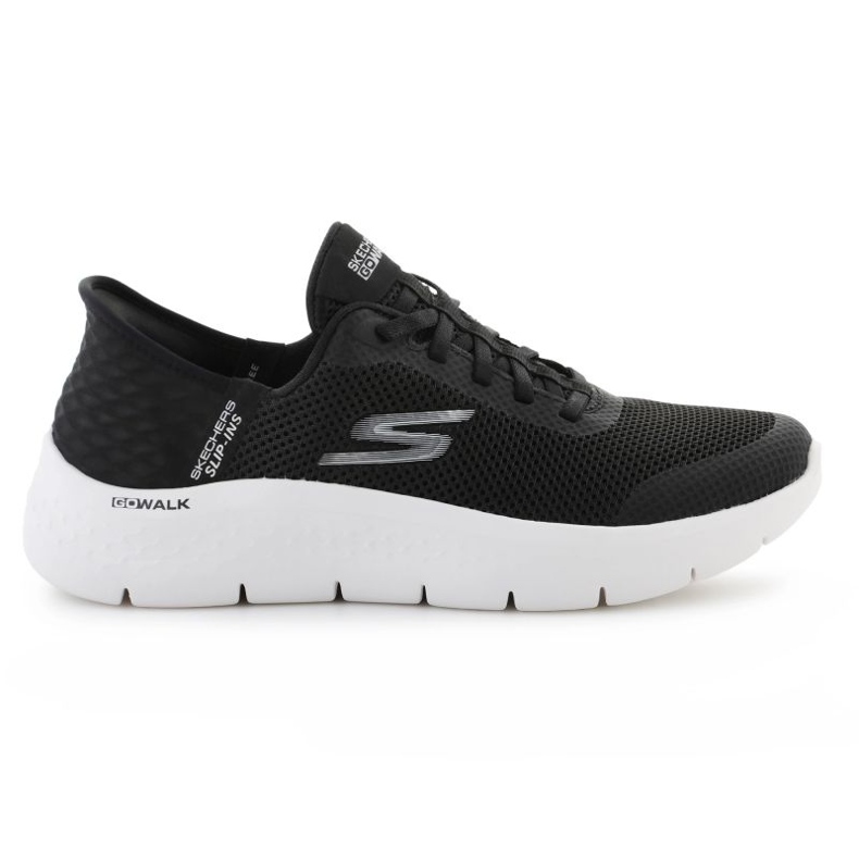 Skechers Slip-Ins: Gehen Sie Gehen Sie Flex-Enkel 124836-BKW Schuhe schwarz