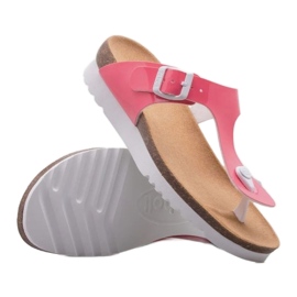 Frauen Flip-Flops Scholl Boa Visa F31247-1209 Pink rosa