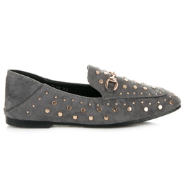 Sergio Todzi Loafer mit Strass grau