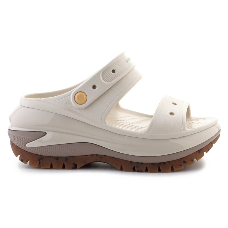 Crocs Classic Mega Crush Clog 207989-214 Flip-Flops beige