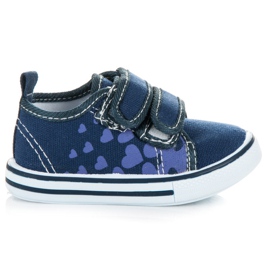 Bona Herzen Turnschuhe blau
