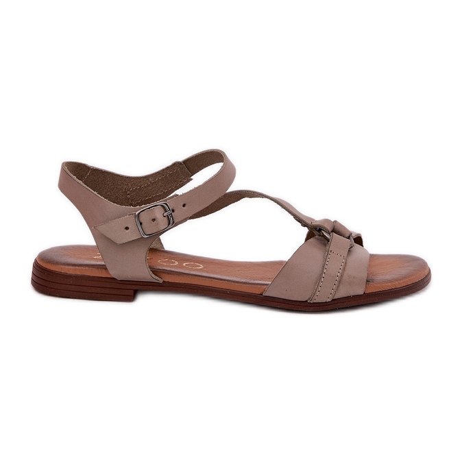Zazoo 40182 Dark Boon Sandalen für Frauen beige