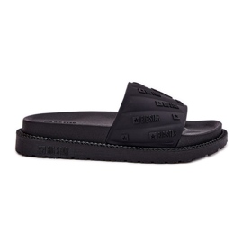 Damenflip Flops auf der Plattform Big Star RR274A540 Schwarz