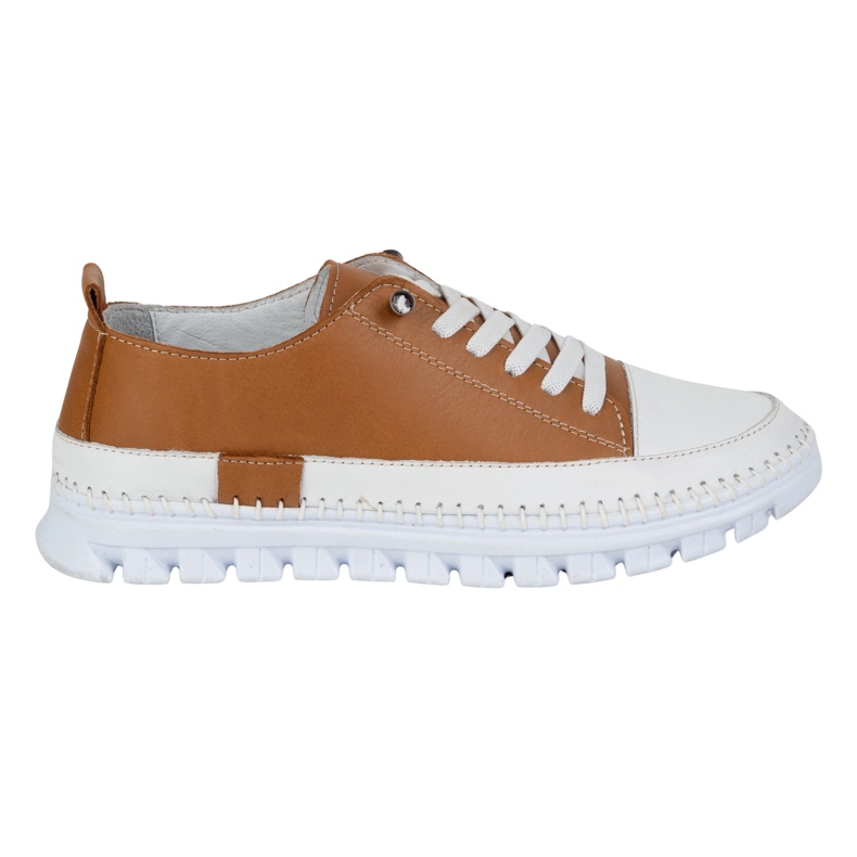 VACARRO Damen Lederschuhe 3651 Vac Bronze Kamel braun