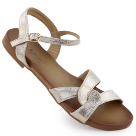 S.Barski Frauensandalen Złote S. Barski KV51-02222222 golden