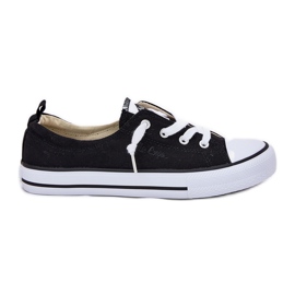 Materielle Frauen-Sneaker Lee Cooper LCW-25-02-3299L Schwarz