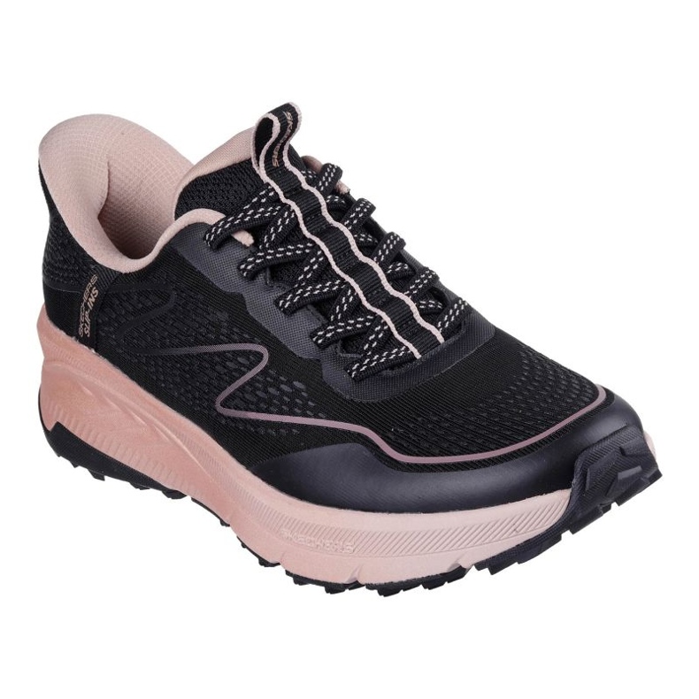 Skechers Slip-Ins Switch Rücken-Mist 180157-BKPK-Schuhe schwarz
