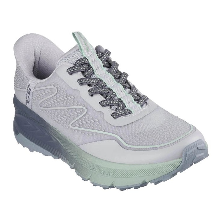 Skechers Slip-Ins Switch Rücken-Mist 180157-Gygr-Schuhe grau