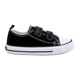 Kinder-Sneaker mit Klettverschluss Big Star OO374008 Schwarz