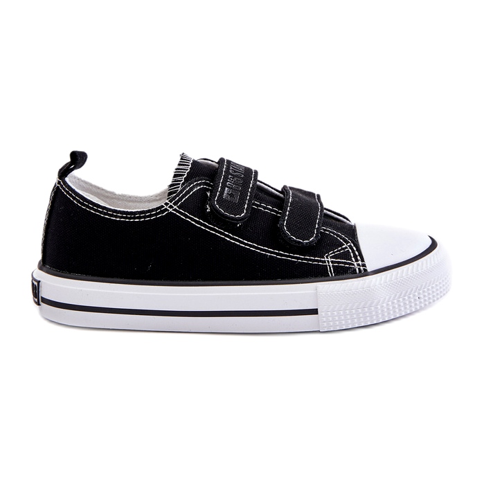 Kinder-Sneaker mit Klettverschluss Big Star OO374008 Schwarz