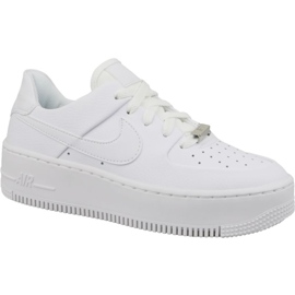Nike Air Force 1 Sage Low AR5339-100 weiße Lederschuhe