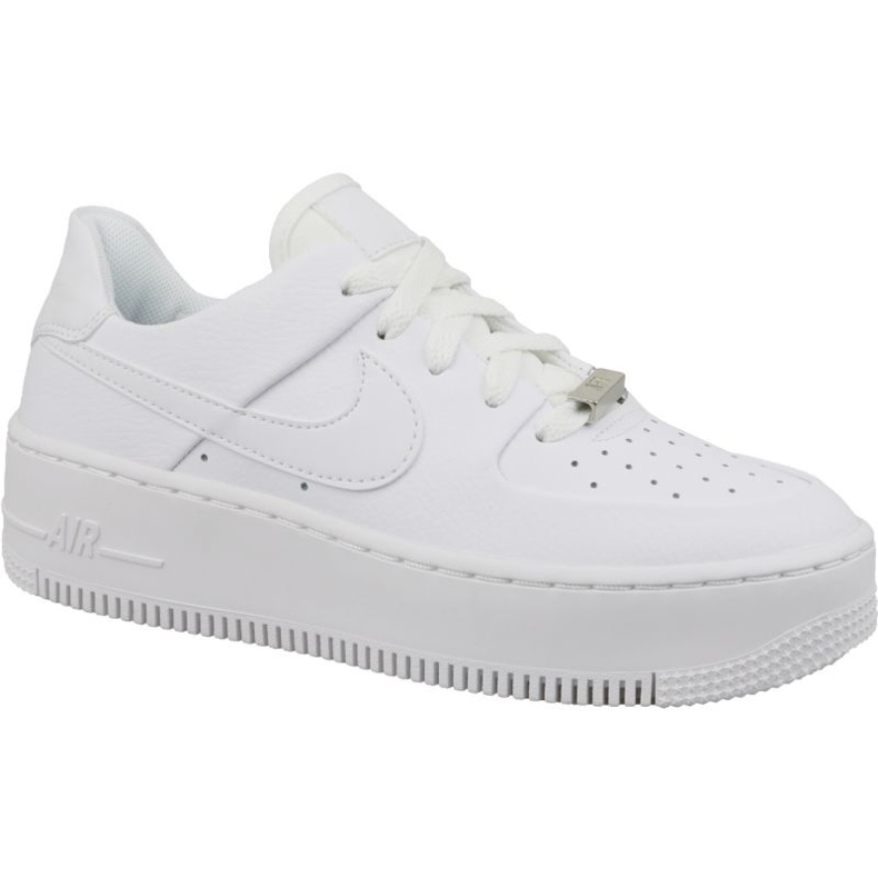 Nike Air Force 1 Sage Low AR5339-100 weiße Lederschuhe
