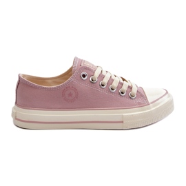 Niedrige Damen-Sneaker Big Star NN274270 Rosa