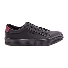 Isolierte Sneaker von Frauen Big Star OO274A462 Schwarz
