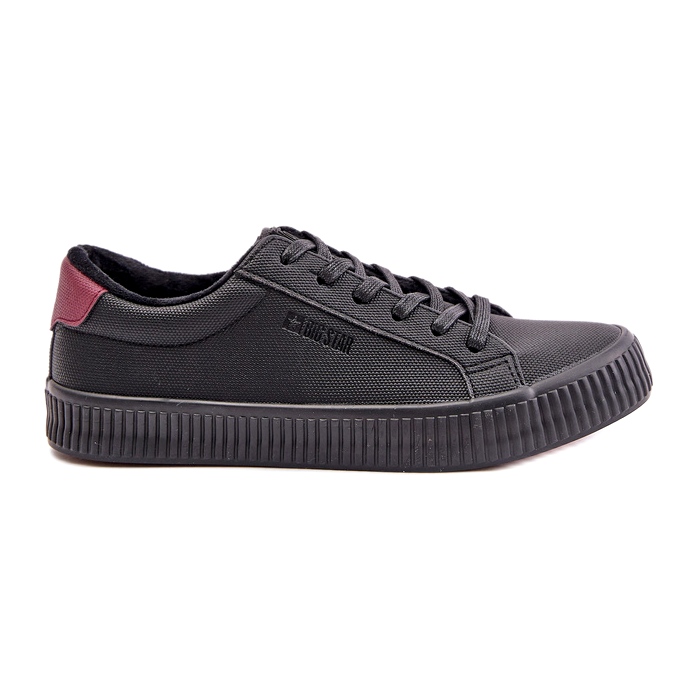 Isolierte Sneaker von Frauen Big Star OO274A462 Schwarz