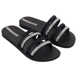 Ipanema Chic Slide Fem 83707 BE140 Flip Flops schwarz