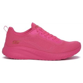 Skechers Bob Squad Chaos-Cool Rythmen 117216-Ncor Schuhe rosa