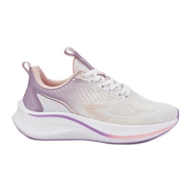 Frauen Sportschuhe Big Star RR274A161 Hi-Poly System White System weiß