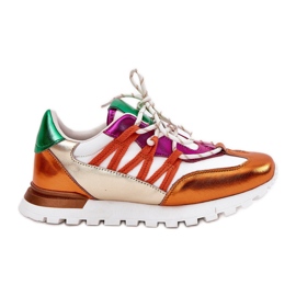 Damen -Lederschuhe Artiker 56C1737 Multikolor mehrfarbig