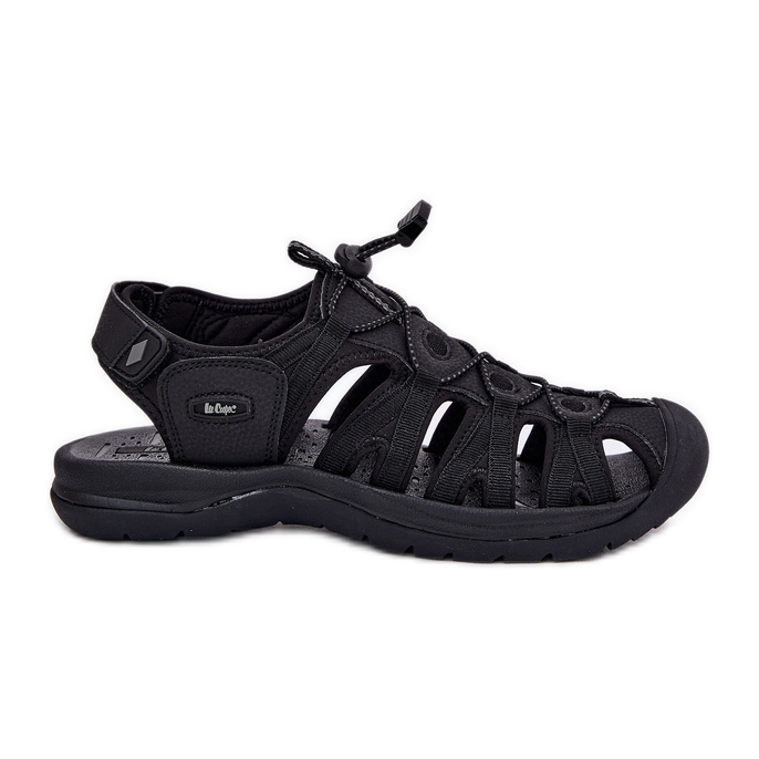 Herrensportsandalen Lee Cooper LCW-24-03-2313M Schwarz