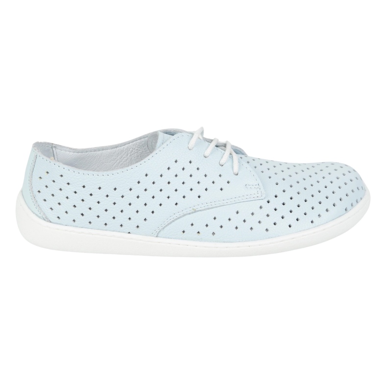 Olivier Barefoot Frauen minimalistische Openwork -Schuhe 1288pol Blau