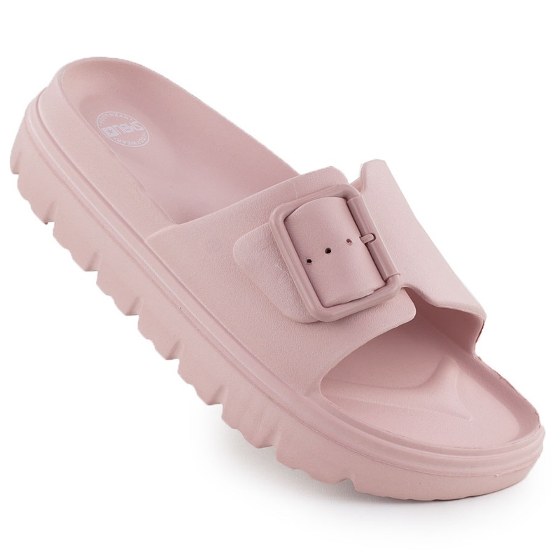 Frauenpool Beach Flip Flops auf der Pink News 8800 -Plattform rosa