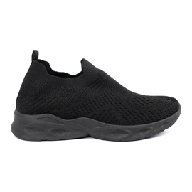 Sportstiefel für Frauen, Schwarz rutschte aus