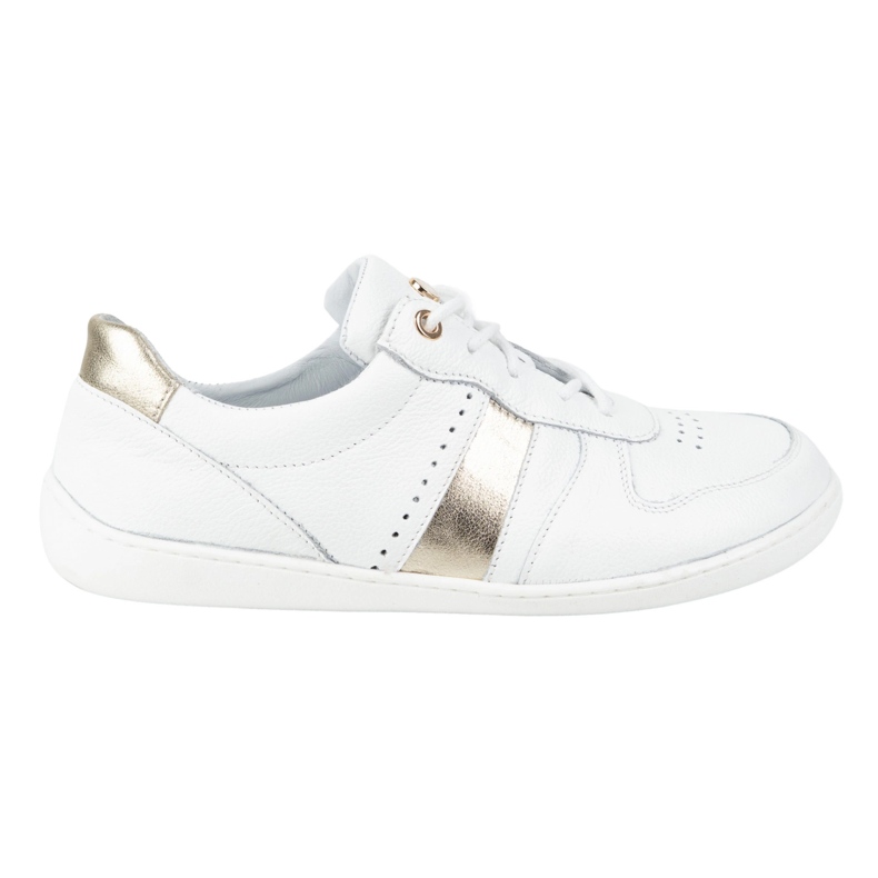 Olivier Barfußmodell 1773pol White Sneakers für Frauen weiß