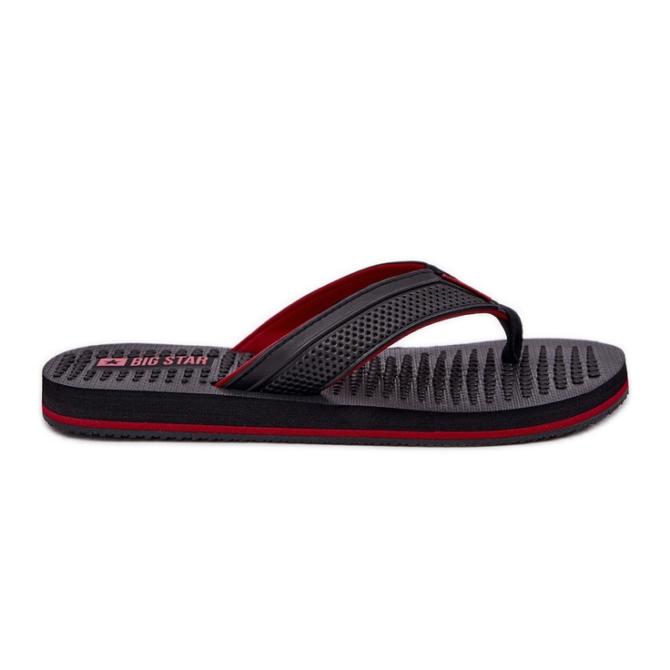 Männer Flip -Flops Big Star RR174441 Schwarz