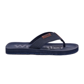 Herren Flip -Flops Wrangler Zane Flipflop Männer niedrig 20251044.24h Marine Blau Herren Flip -Flops Wrangler Zane Flipflop Männer niedrig 20251044.24h Marine Blau