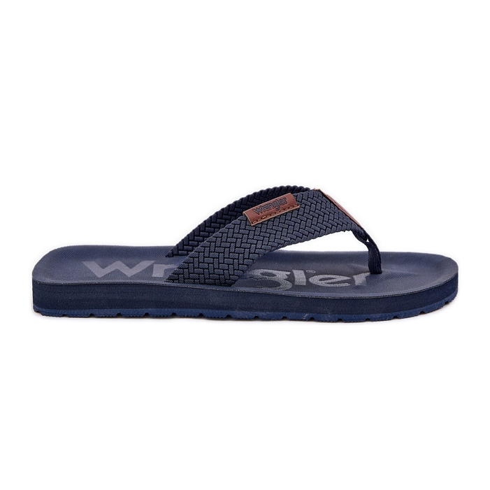 Herren Flip -Flops Wrangler Zane Flipflop Männer niedrig 20251044.24h Marine Blau