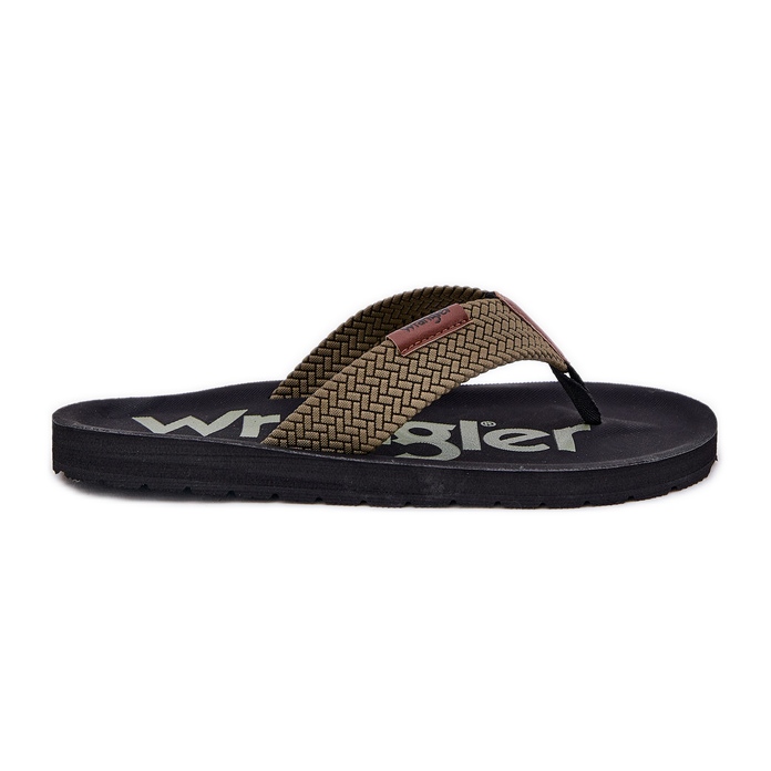 Herren Flip -Flops Wrangler Zane Flipflop Männer niedrig 20251044.20251044.57b Grün