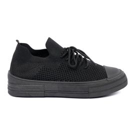 Shelvt Schwarze Frauen -Turnschuhe