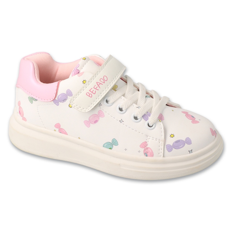 Kindersportbefado 514x032 Weiß mit Süßigkeitenanwendungen