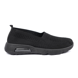 Shelvt Bequeme Frauensportschuhe schwarz