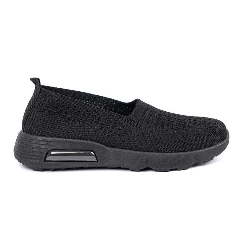 Shelvt Bequeme Frauensportschuhe schwarz