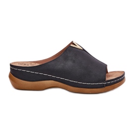 EVento Bequeme Frauenkeile schwarze Keile