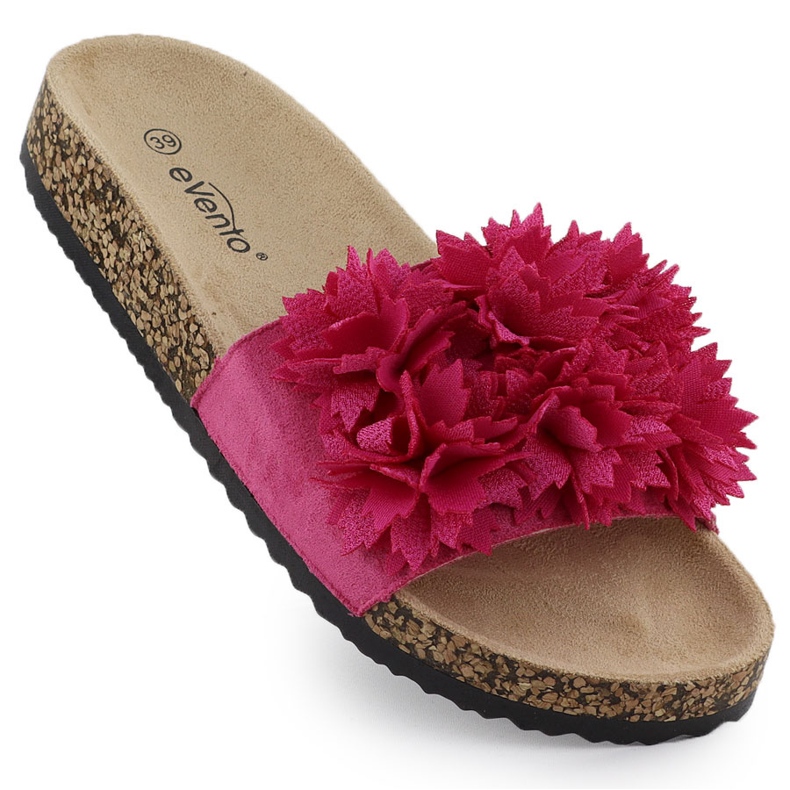 Frauenflip Flops mit Blumen rosa Evento 8319