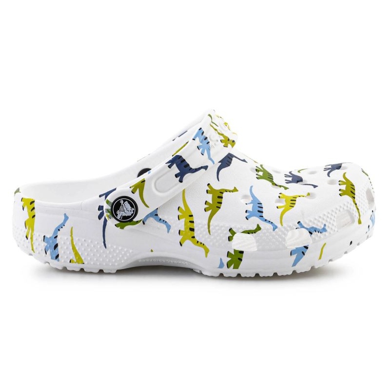 Kinder Clogs Crocs Classic Character Print Clog 209695-9dh White weiß