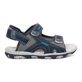 Shelvt Dunkelblaue Jungen Sandalen