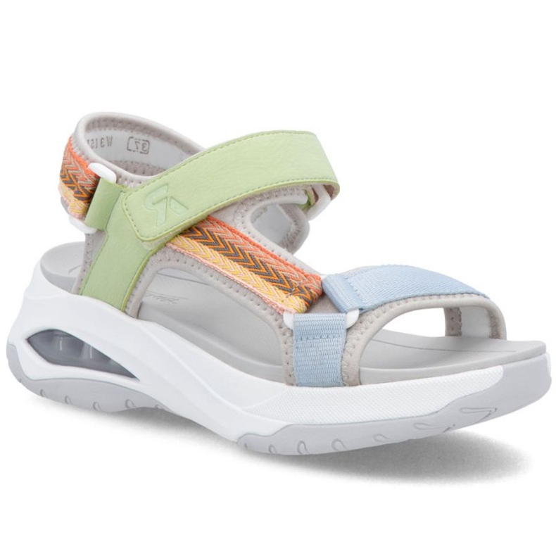 Frauen Rieker 3151-90 Sandalen blau