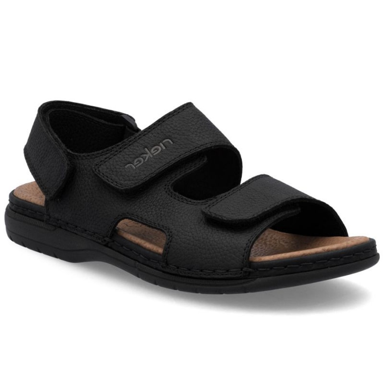 Herren Sandalen Rieker 2558-01 Schwarz